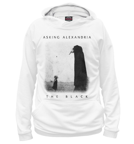 

Худи Print Bar, Белый, Asking Alexandria