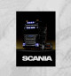 Плакат Scania
