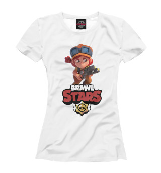 Женская футболка Brawl Stars - Jessie