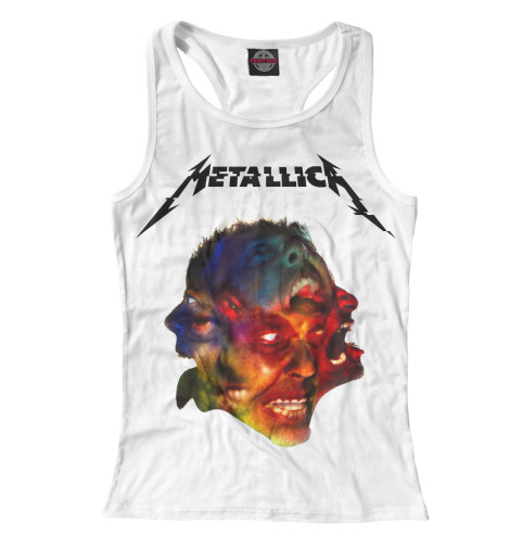 

Майки борцовки Print Bar, Белый, Metallica Hardwired