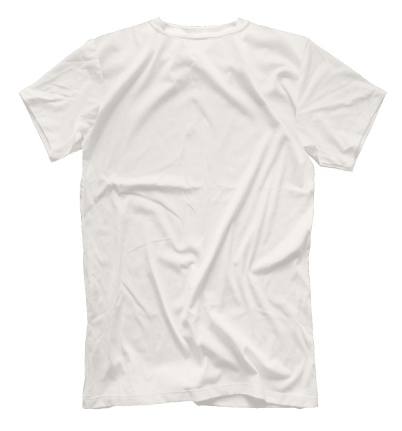 Мужская футболка с изображением Ален Делон цвета Белый