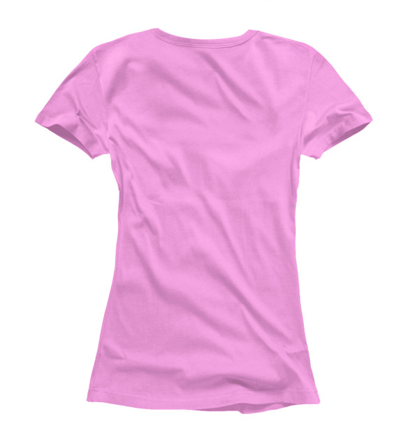 Футболка для девочек с изображением Aesthetics (Unicorn Pink) цвета Белый