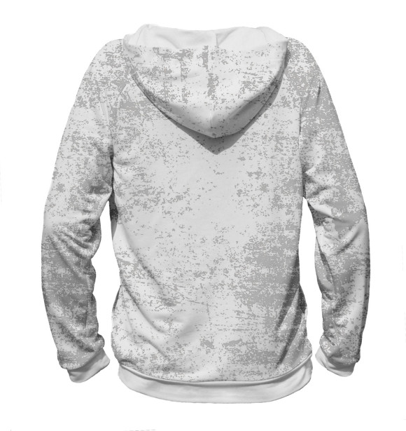 Мужское худи с изображением Рожден быть идеалом — 1995 цвета Белый