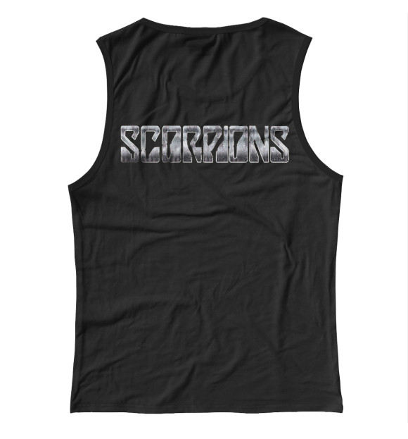 Майка для девочки с изображением Scorpions цвета Белый
