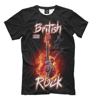 Футболка для мальчиков British rock music