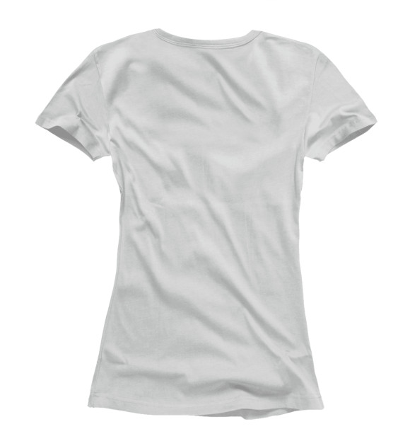 Женская футболка с изображением А. П. Чехов цвета Белый