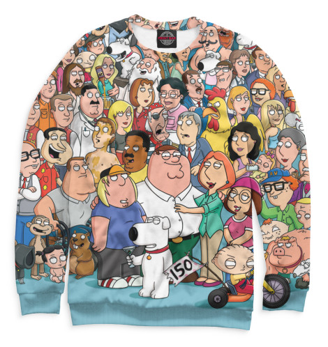 

Свитшоты Print Bar, Белый, Гриффины