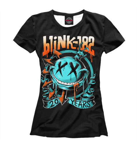 

Футболки Print Bar, Белый, Blink-182