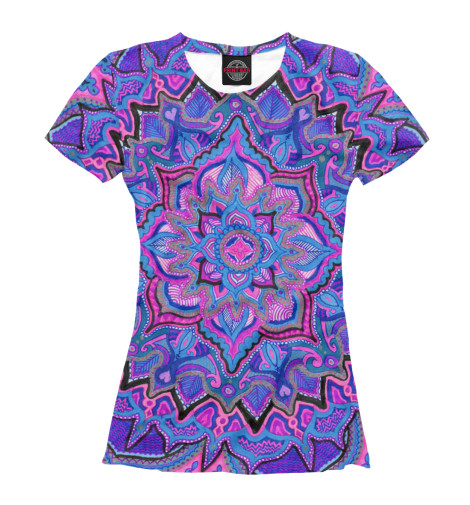 

Футболки Print Bar, Белый, Mandala