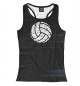 Женская майка-борцовка Distressed Volleyball