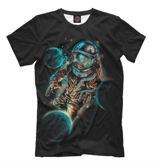 Мужская футболка Астронавт