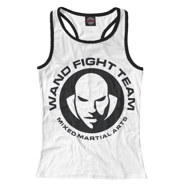 Женская майка-борцовка с изображением Вандерлей Сильва цвета Белый
