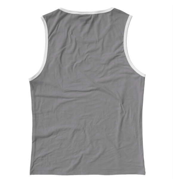 Майка для девочки с притом LP цвета Белый Майка для девочки с изображением LP цвета Белый