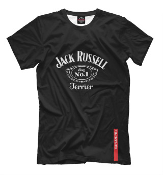 Мужская футболка Джек Рассел