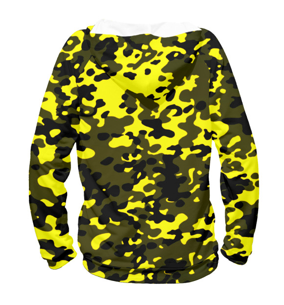 Мужское худи с изображением Пиксели цвета Белый