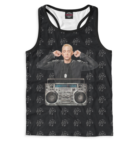 

Майки борцовки Print Bar, Белый, Eminem