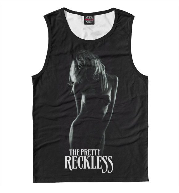 Мужская майка с изображением The Pretty Reckless цвета Белый