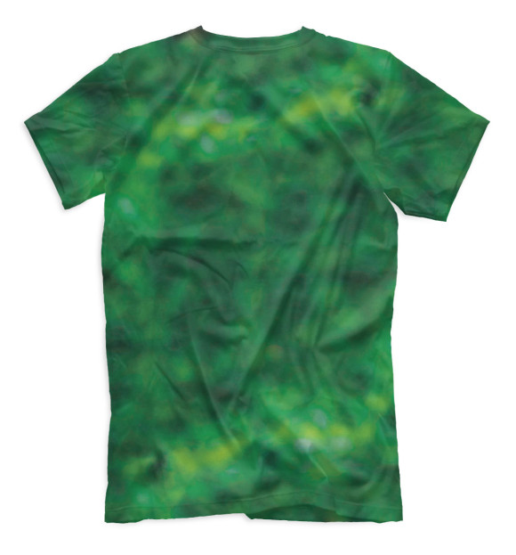 Мужская футболка с изображением Хаски цвета Белый