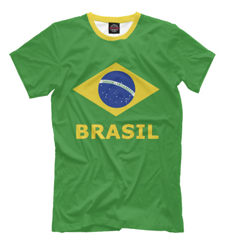 Футболки Print Bar Бразилия футболки print bar death logo