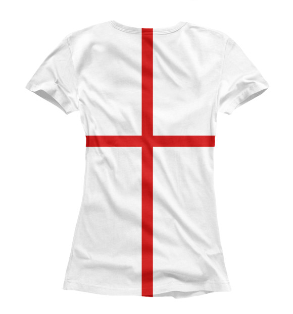 Женская футболка с изображением Грузия цвета Белый
