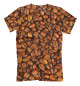Мужская футболка Keep calm fnd drink coffee