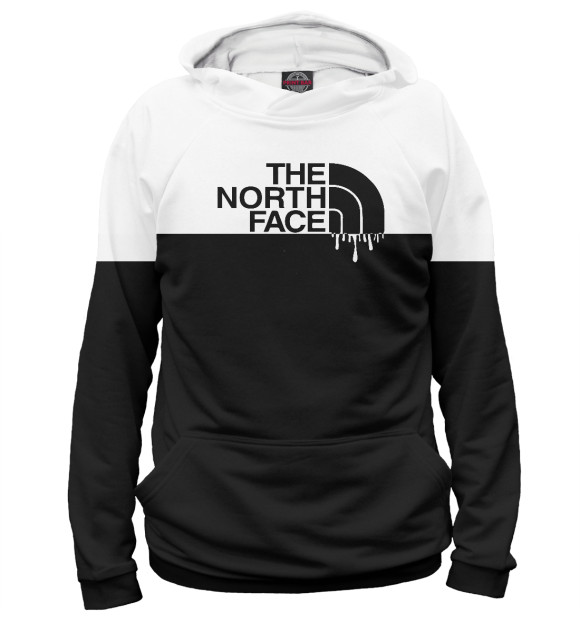 Мужское худи с изображением The North Face цвета Белый