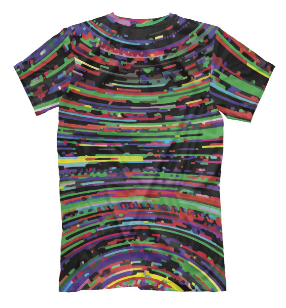 Футболка для мальчиков с изображением Color pattern линии цвета Белый