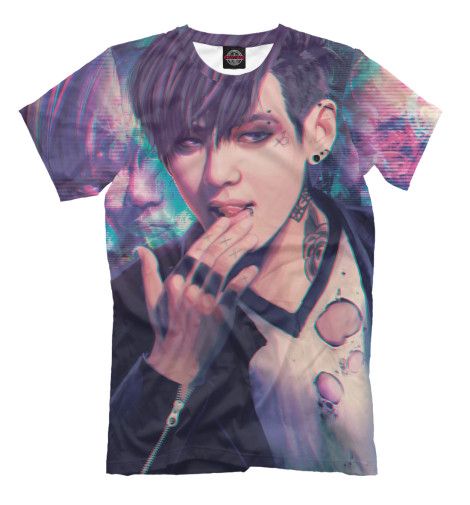 

Футболки Print Bar, Серый, BTS V