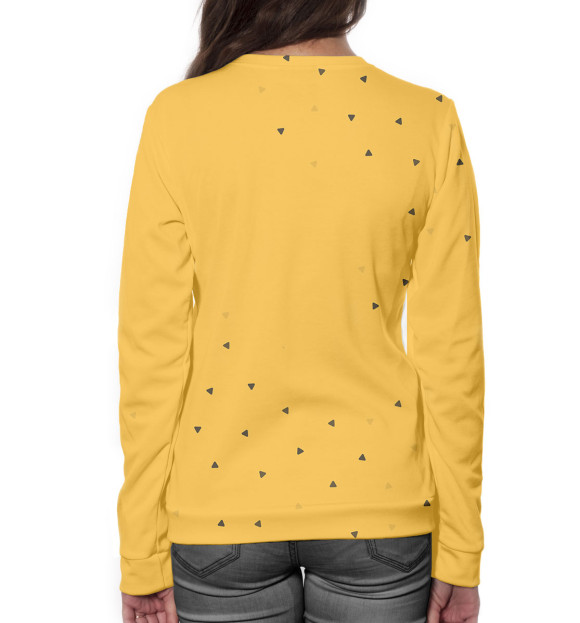 Женский свитшот с изображением 45 лет цвета Белый