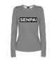 Женский лонгслив Senpai glitch