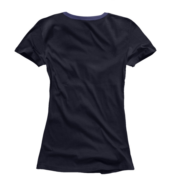 Женская футболка с изображением Shadow Bonnie (fnaf) цвета Белый