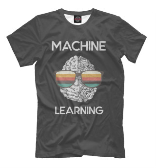 Мужская футболка Machine Learning GeekBrain