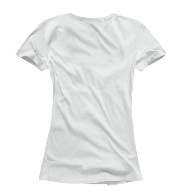Женская футболка с изображением Roger цвета Белый