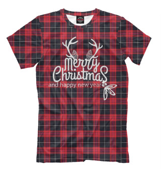 Футболка для мальчиков Merry Christmas
