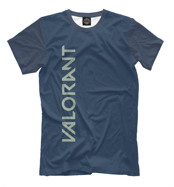 Мужская футболка с изображением Valorant - Sova цвета Белый
