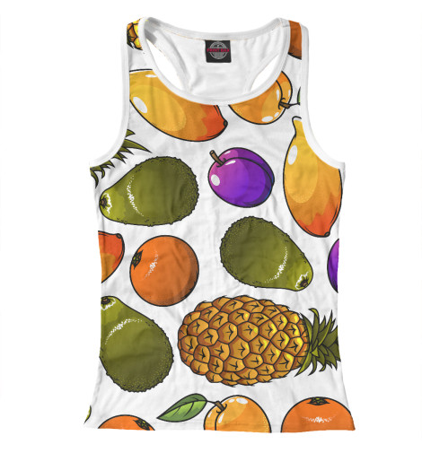 

Майки борцовки Print Bar, Белый, Фрукты