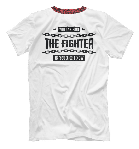 Футболка для мальчиков с изображением MMA цвета Белый