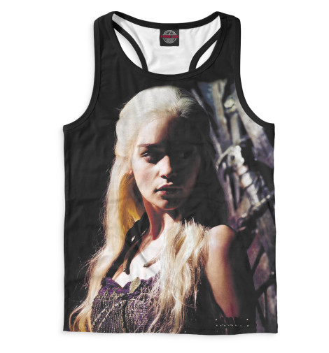 

Майки борцовки Print Bar, Белый, Дейнерис Таргариен