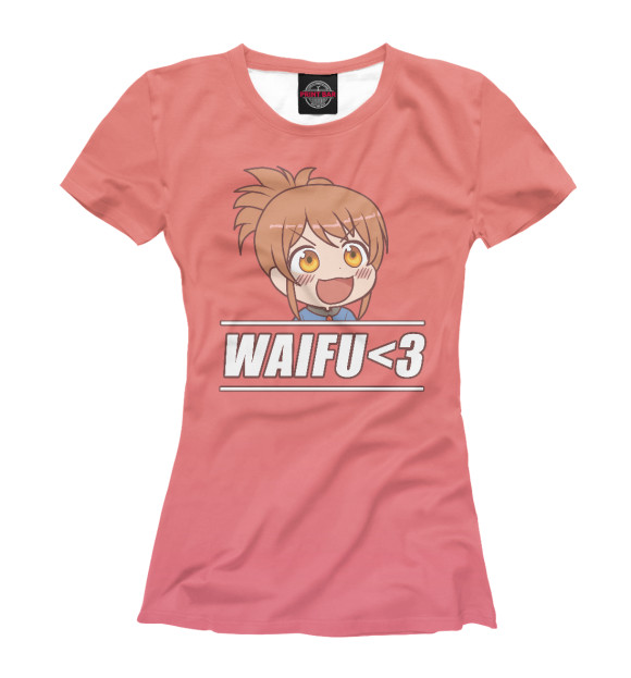 Женская футболка с изображением Marci Waifu Dota 2 цвета Белый
