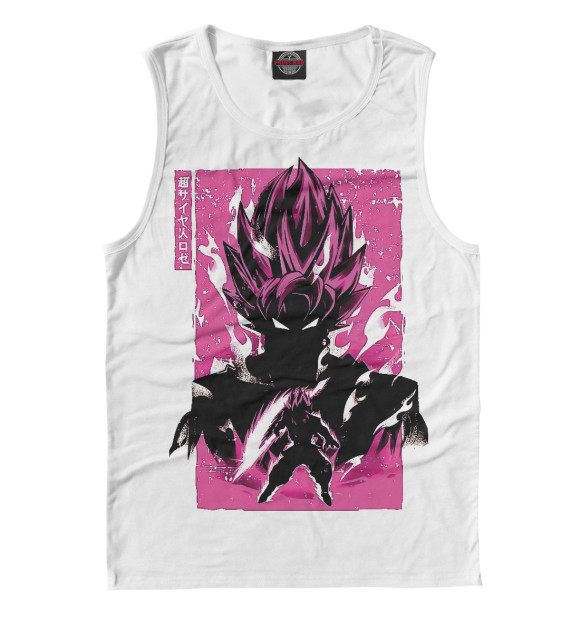 Майка для мальчика с притом Dragon Ball цвета Белый Майка для мальчика с изображением Dragon Ball цвета Белый