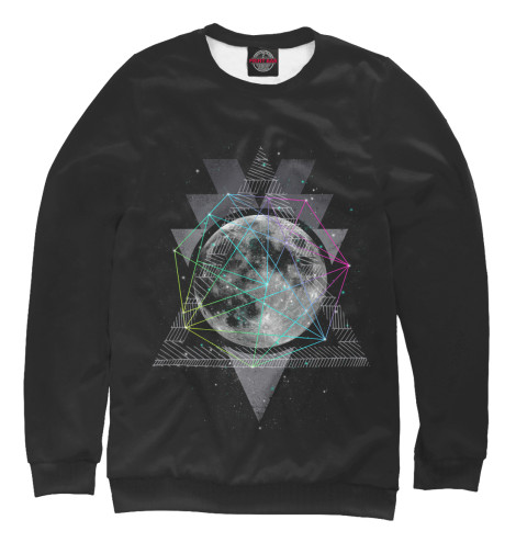 

Свитшоты Print Bar, Белый, Moon