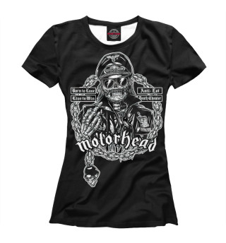 Женская футболка Motorhead
