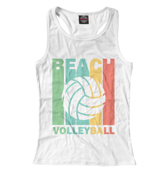Женская майка-борцовка Beach Volleyball