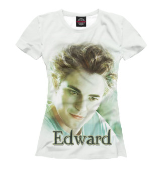 Женская футболка Эдвард