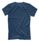 Мужская футболка Feel free (blue)