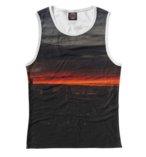 

Майки Print Bar, Белый, Закат