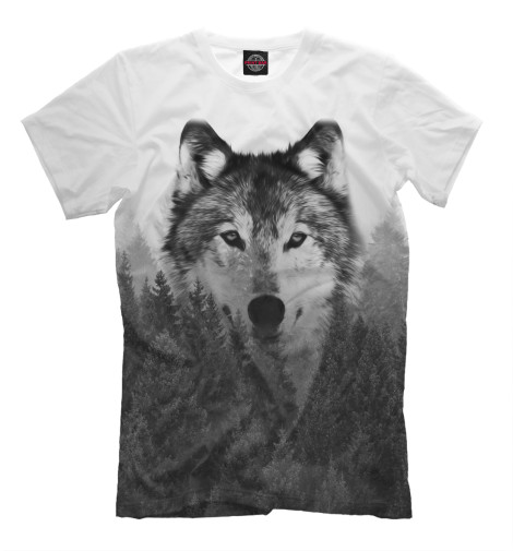 футболки print bar злой волк Футболки Print Bar Волк