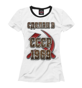 Женская футболка 1969