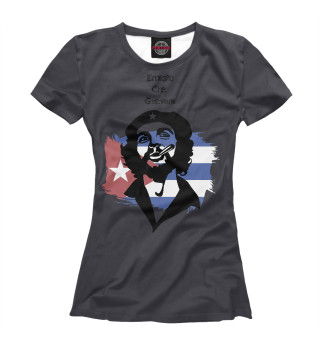 Футболка для девочек Че Гевара Куба