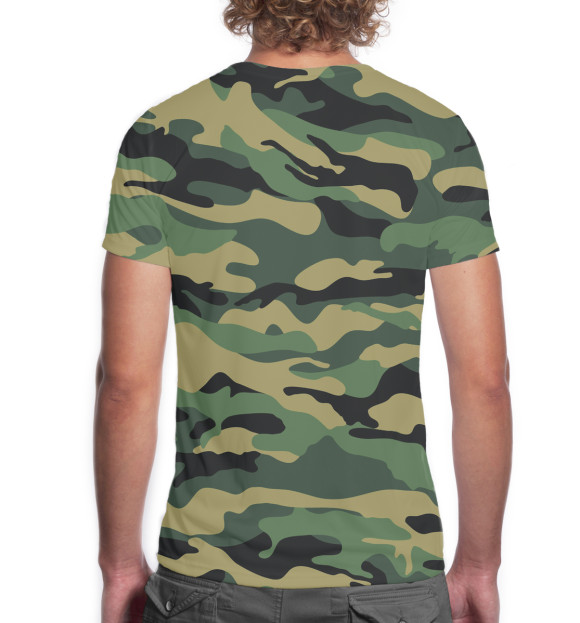 Мужская футболка с изображением Диванные войска цвета Белый